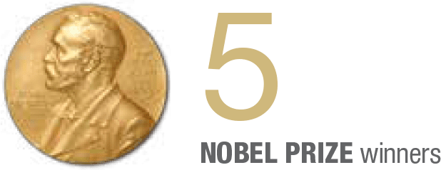 5 NOBEL PRIZE winners