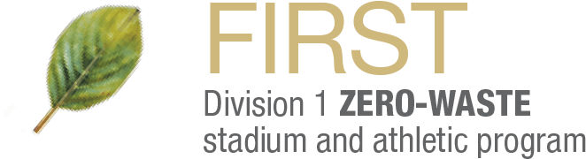 First  Division 1 zero-waste  stadium and athletic program