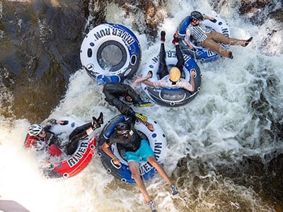 Tubing Boulder Creek