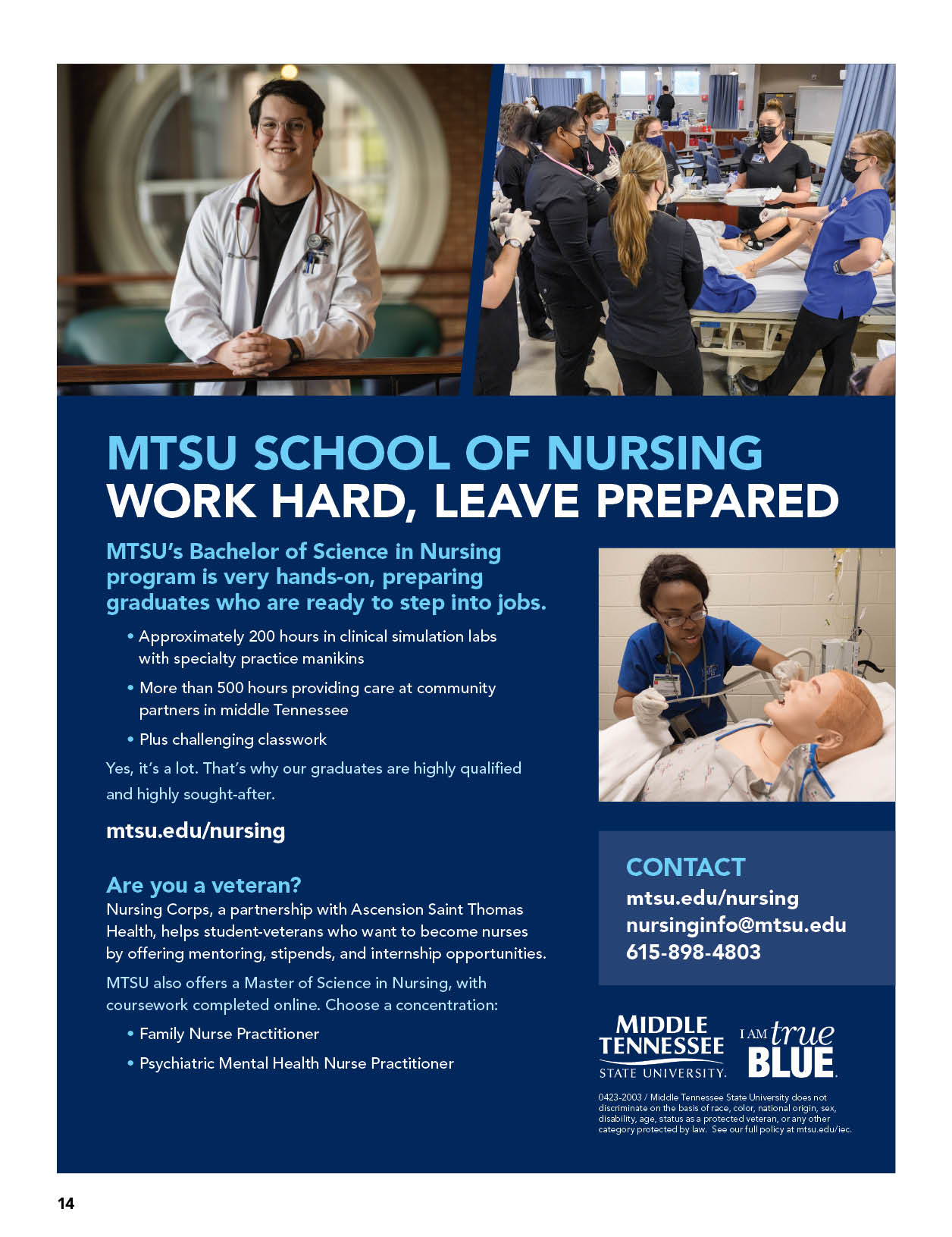 Middle Tennessee State University Visitors Guide 202324