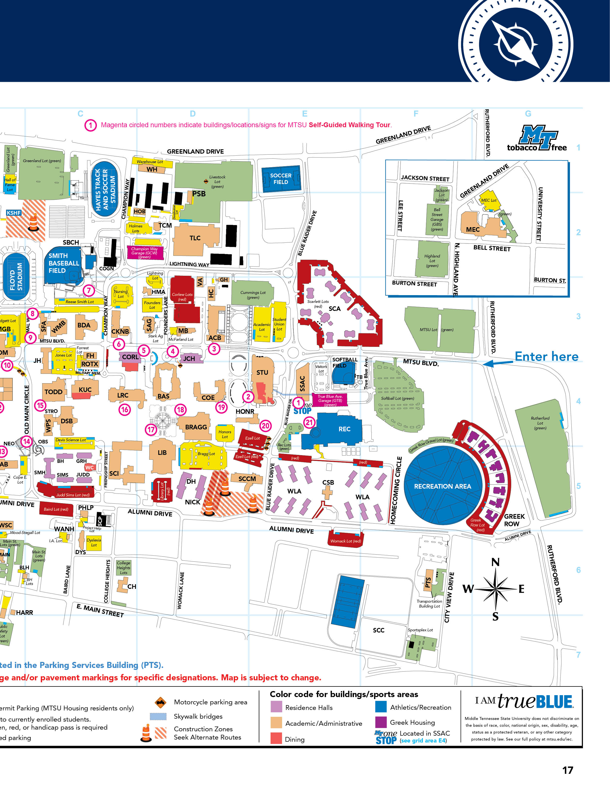 Middle Tennessee State University Visitors Guide 202324