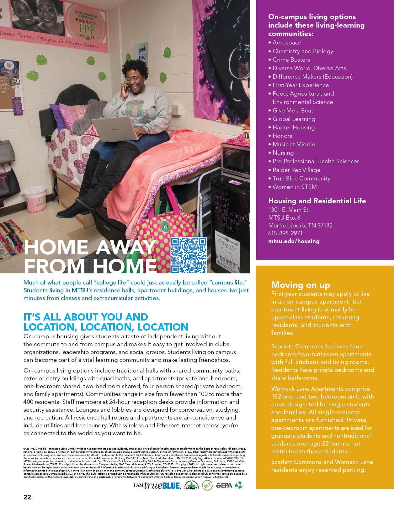 Middle Tennessee State University Visitors Guide 202324