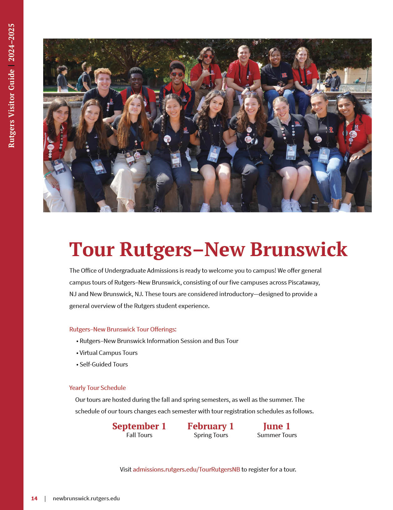 Rutgers University Visitor Guide 2024-2025