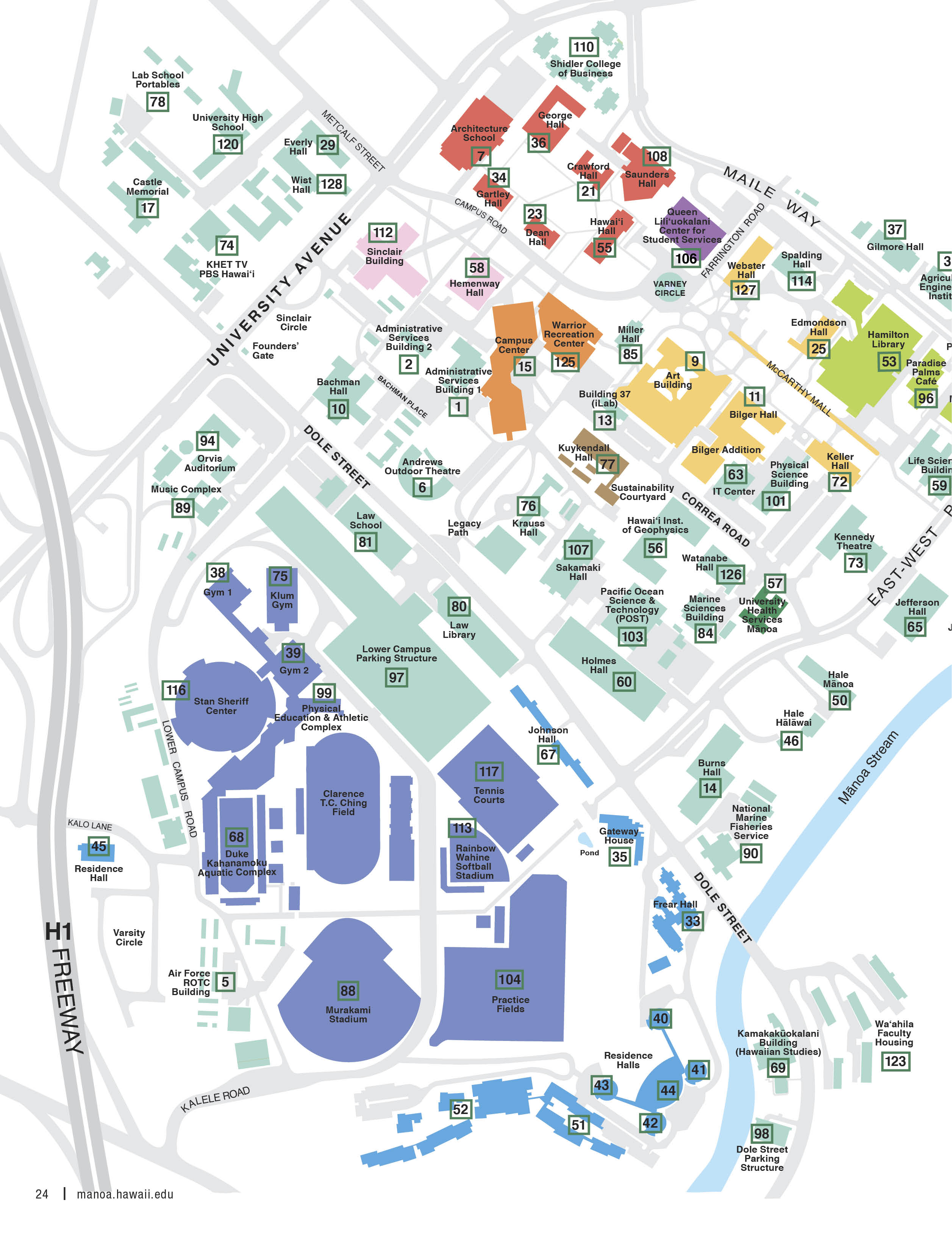 University of Hawai'i at Manoa Visitor's Guide 2022-23