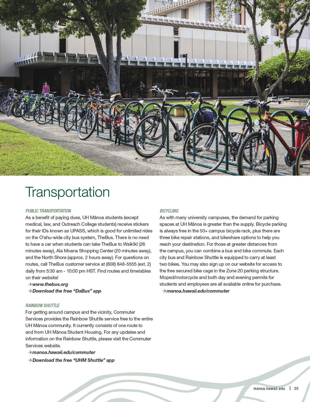 University of Hawai'i at Manoa Visitor's Guide 2022-23