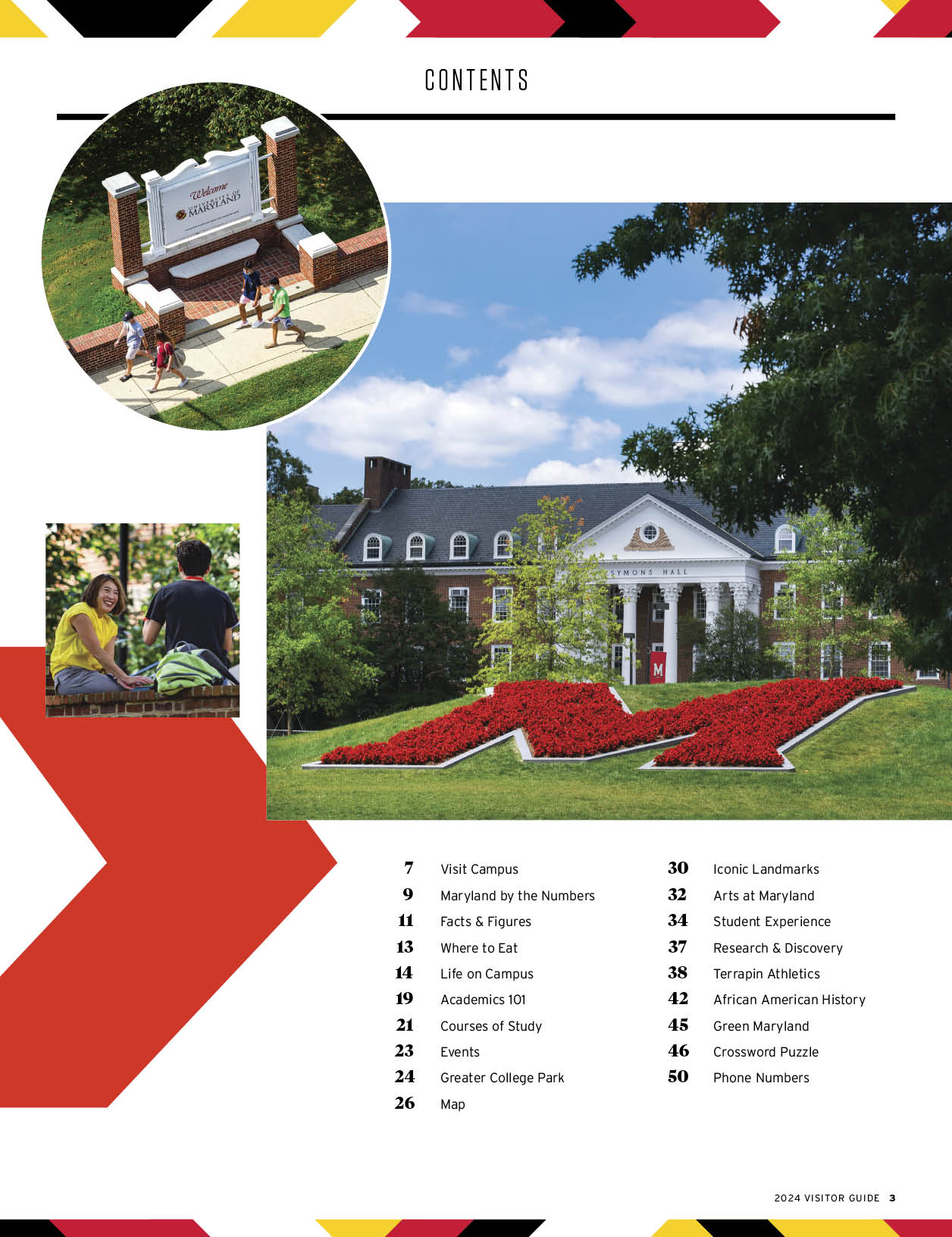 University Of Maryland Visitor Guide 2024   Item 71396 