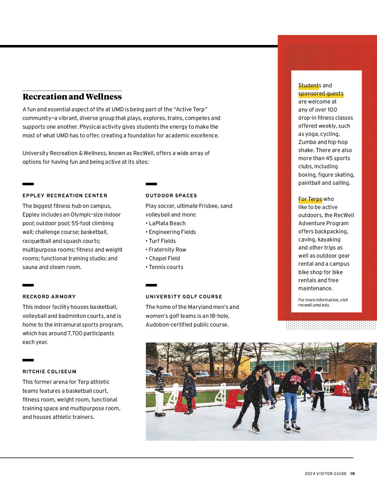 University Of Maryland Visitor Guide 2024   Item 71778 