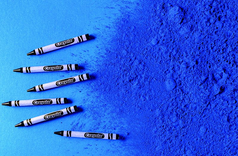 First new shade of blue discovered for 200 years to be turned into Crayola  crayon