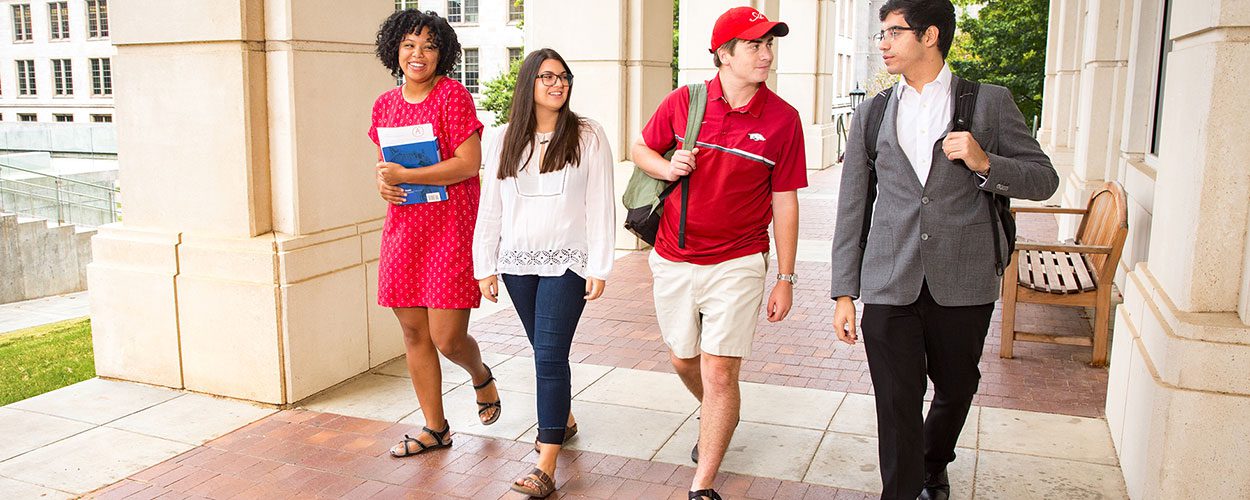 Students Walking