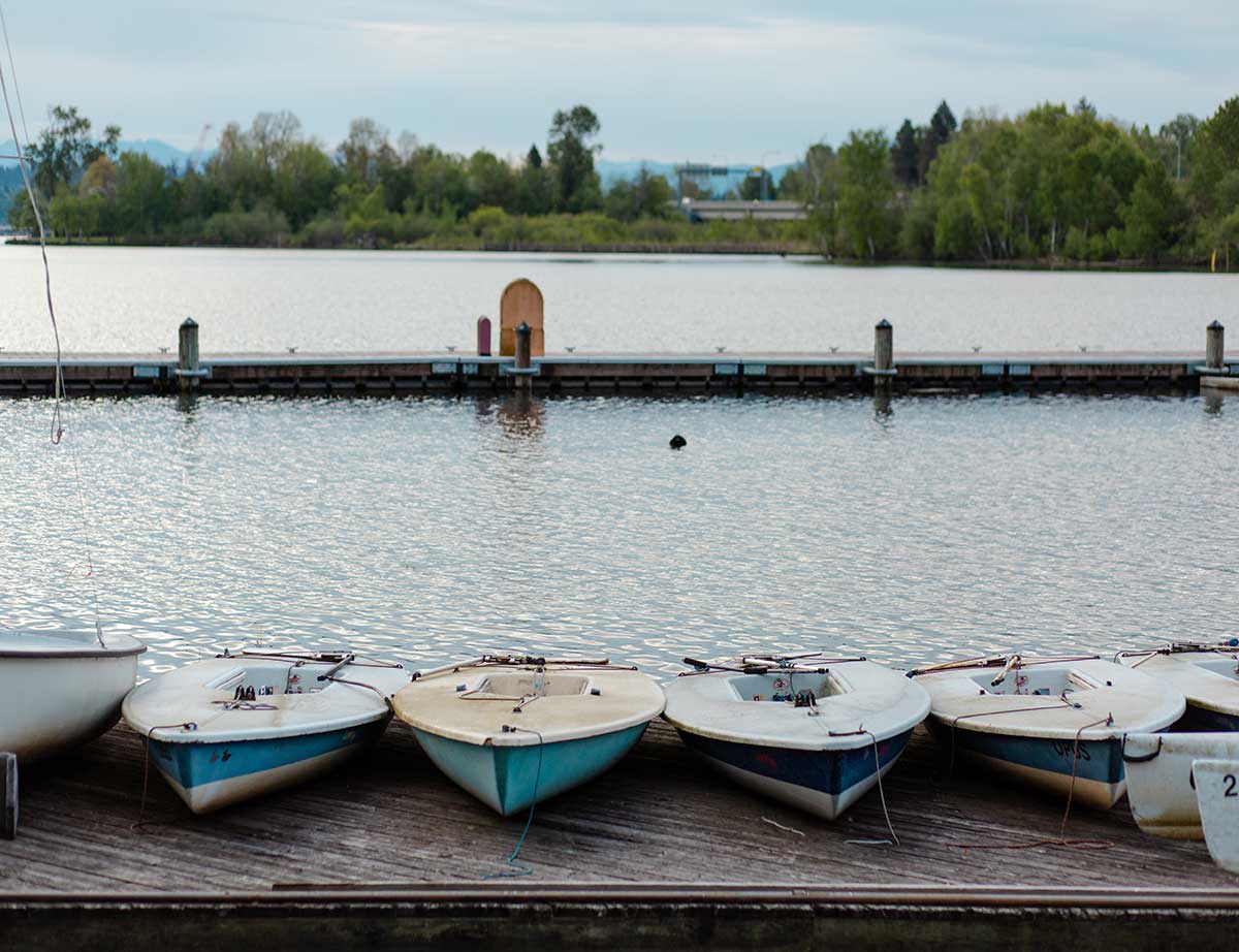 UW Waterfront with Boats